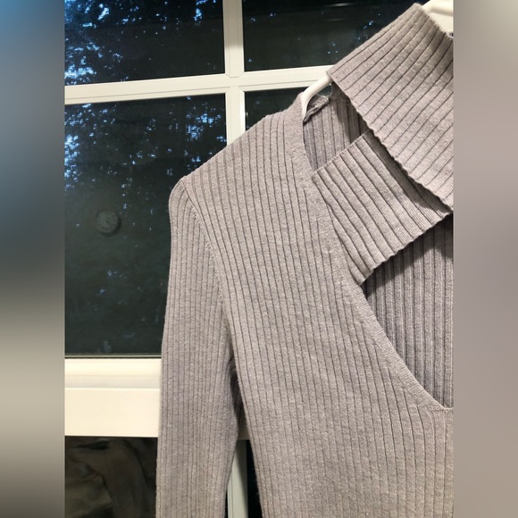 Bailey 44 All In Ribbed Cross-Front Sweater - Picture 4 of 9